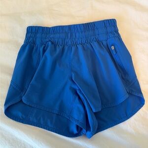Lululemon Athletica Vibrant Blue Athletic Shorts
